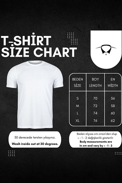 DUBU BUTİK Απλό Basic 4-Pecece T-shirt Multi Combination - Μαύρο Γκρι Λευκό και Baby Blue Oversize Crew Neck