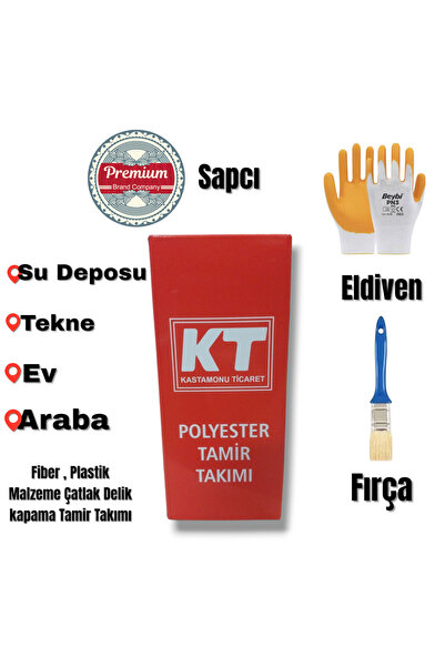 Sapcı Su Deposu Tamir Takımı 250 grm + [ Eldiven + Fırça ]