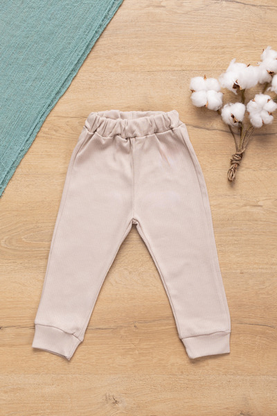 Sarebaby Bebek Fitilli Tayt %100 Pamuk, Esnek ve Rahat 0-5 Yaş