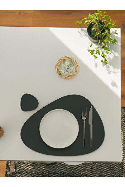 ASDİVA Elipsă din piele artificială, tăiată în formă de pere, serviciu americ...