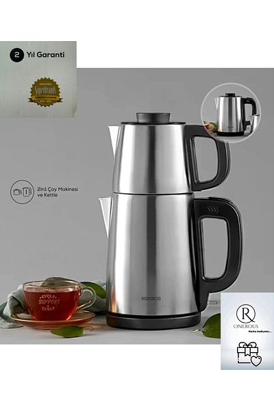 Karaca Gastro Dem Tea Machine Cool Gray