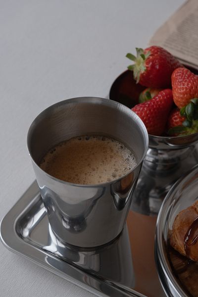 Beige & Stone Durable Metal Tumbler | 200 ml