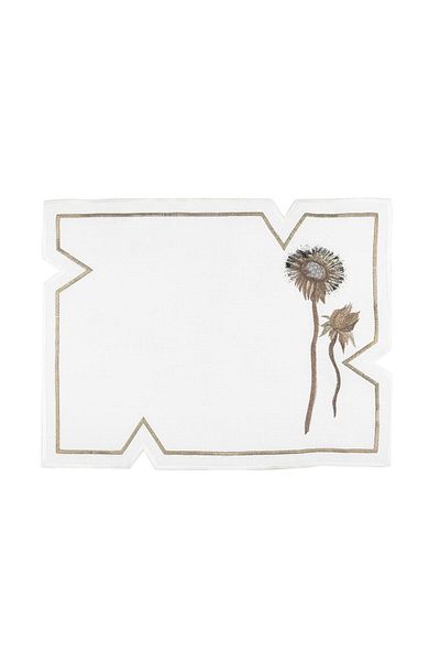 Mikasa Moor Ella White Τραπέζι 6 τεμαχίων 40x50