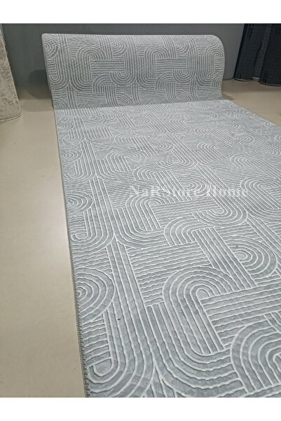 NaRStore Home KAYMAZ TABAN SMART DİAMOND GRİ KABARTMALI  YIKANABİLİR KESME YO...