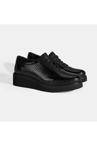 Desa Pantofi casual DesaComfort din piele neagră de damă
