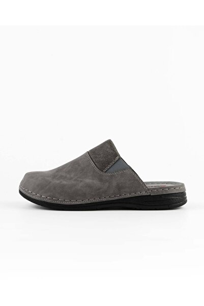 DR KLOMPA Men's Sabo - Gray - Comfort Supported Structure, Stylish Design, Soft Sole, Comfortable Fit, Suitable for Daily Use