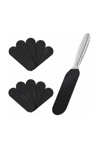 SİNKA Nasır ve  Topuk Çatlağı Giderici Ayak Törpüsü Metal Sağlam 10 Yedek Başlık