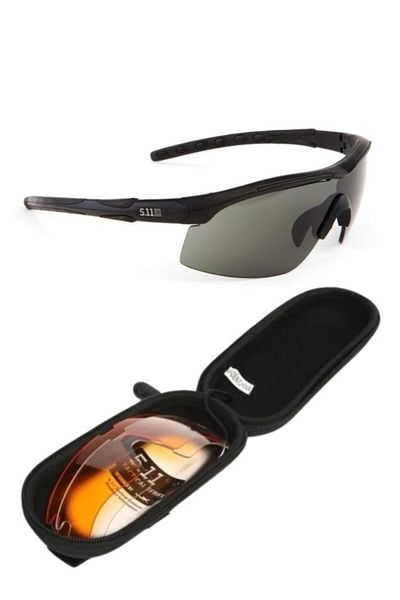 sıngle sword tactical Single Sword 511 Boxed Tactical Ballistic Glasses