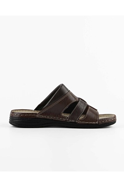 Tigerline Ανδρικά σανδάλια - Καφέ - Κατασκευή με άνετη στήριξη Κομψό σχέδιο Μαλακή σόλα Κατάλληλη για καθημερινή χρήση