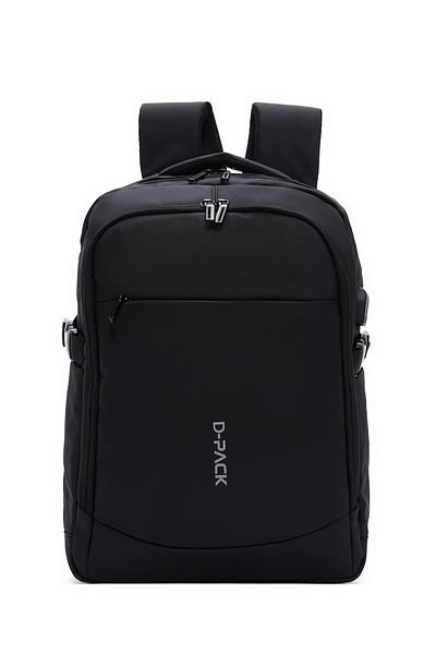 Derimod Men's Black Technological Backpack - D-pack 23sbd30086f