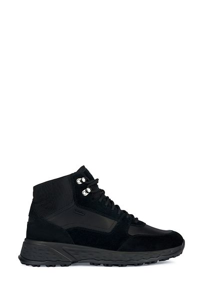 Geox Men's Black Nubuck Sterrato Boots - U36f0b02243c9999