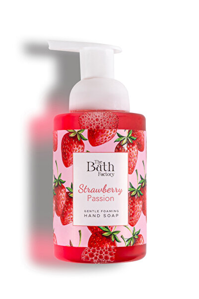 THE BATH FACTORY Nemlendirici Çilekli Köpük Sabun 300 ml