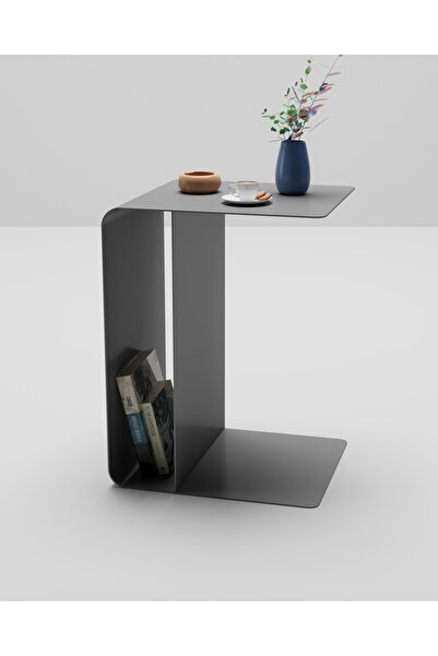 Doffo Cosmo El Yapımı Çelik Sac Yan ve Orta Sehpa