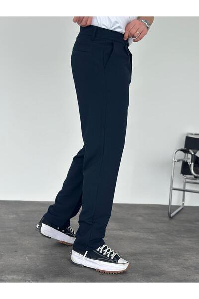 KHAYN ERKEK BOL KESİM KEMERLİ KUMAŞ PANTALON K2014KP