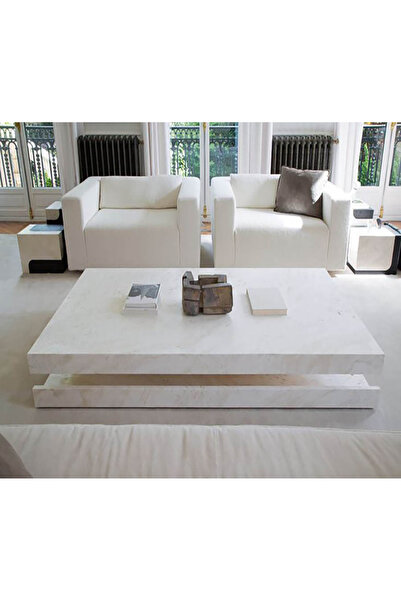 Radianza Traverten Orta sehpa