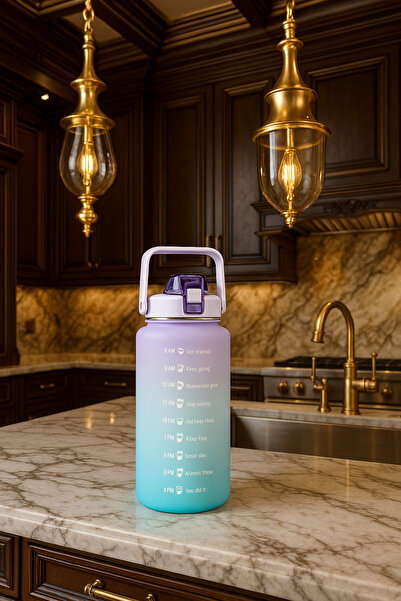 Veliday 2l Motivasyon Matara, Suluk, Su Şişesi - Bpa Içermez | Motivasyonel M...