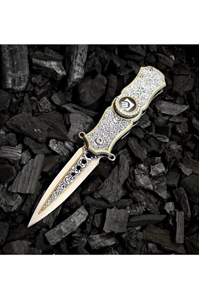 John Connely - Stres Çarklı Çakı -15 Cm Gold