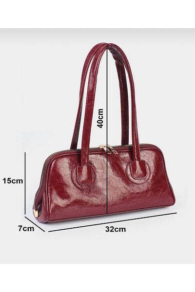 Z&M COLLECTION BAG SHOPPİNG Geantă de damă bagheta de mână și umăr cu mâner lung