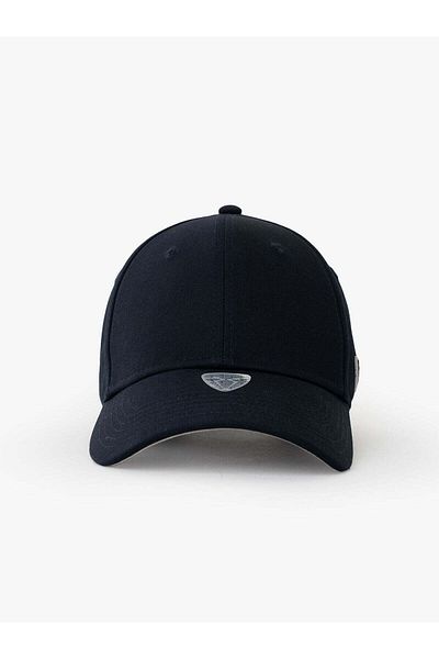 Rust&Rich Men's and Women's Navy Blue Timeless Baseball Cap - Basic