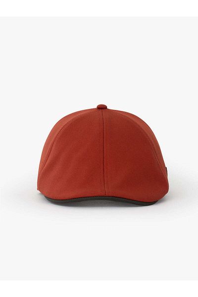 Rust&Rich Timeless Collection Basic Brick Color Casket Hat for Men and Women