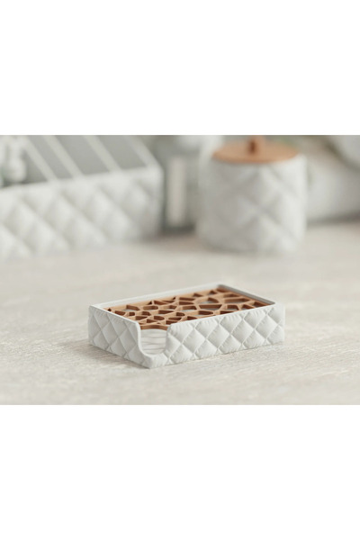 genomera Puff Puff Bathroom Set Soap Dish