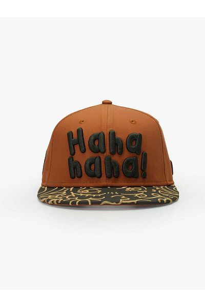 Rust&Rich Women Men Tan Hiphop Hat Art Collection Doodle