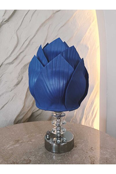 Rose bloome Eva tasarım istiridye model kablosuz pilli masa lambası