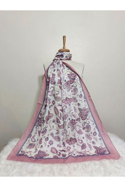 REMOMODA Patterned Soft Cotton Shawl