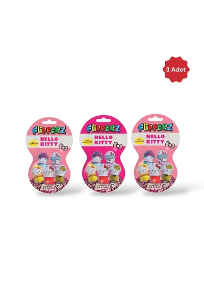 Relkon Flipperz Hello Kitty 3 Adet