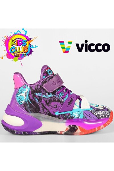Kocamanlar Ayakkabı حذاء رياضي للأطفال من Vicco Universe باللون الأرجواني