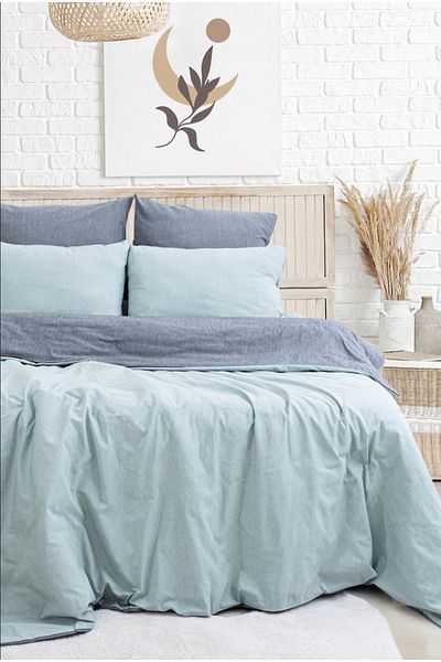 BESTİNA GOLD Σετ Παπλωματοθήκης Natural Soft Μονό (με Ελαστικά Σεντόνια)