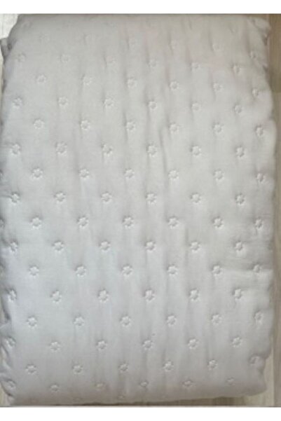 GENÇEV HOME COLLECTİONS Quilted Plain Oversized Multi-Purpose Cover Stone (Pike) - 230X250 cm - Double Sided Use