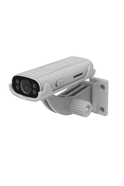 zyteq ZYTEQ mini smart HD wireless surveillance camera, 1080P, indoor/outdoor, IR vision, gray