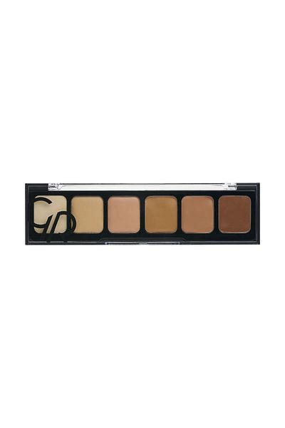 Golden Rose Correct&Conceal Concealer Cream Palette No:02 Medium to Dark - Concealer Cream Palette