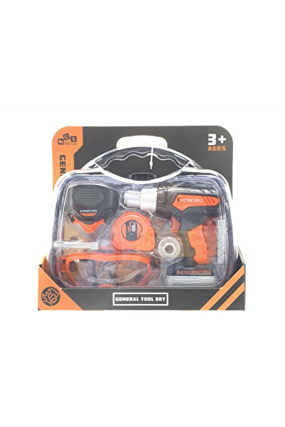 Ceren Oyuncak Ceren Ctoys Oyuncak Çantalı 16 Parça Pilli Vidalama Ve Toz Mask...