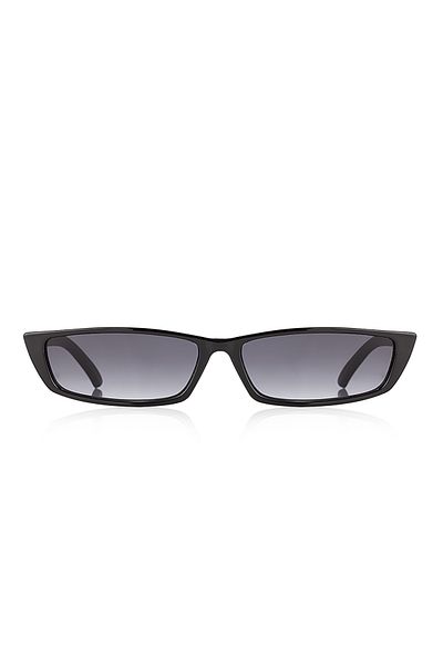 Kinary Women's Sunglasses Black Shiny 1033