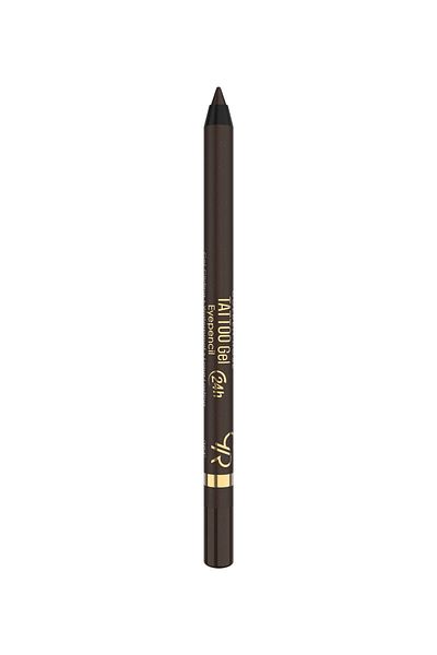 Golden Rose Tattoo Gel Eyepencil 104 Glitzy Brown Permanent Gel Eye Pencil 1.2 g