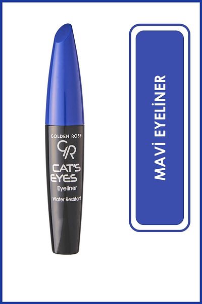 Golden Rose Cats Eyes Eyeliner Matte Blue - Blue Eyeliner