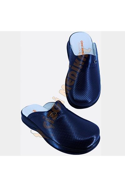 ÇİZGİ MEDİKAL Ανδρικές κλασικές παντόφλες Sabo Navy Blue 40-45