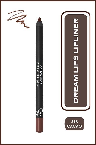 Golden Rose Dream Lips Lipliner No: 518 Cacao - Dudak Kalemi
