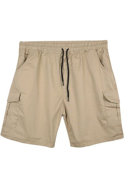 tambattal Cargo Pocket Plus Size Gabardine Shorts (Comfortable Fit)