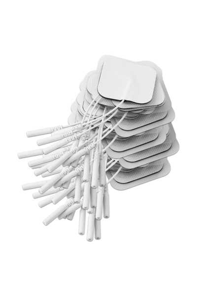 choice2 20 قطعة (5 × 5 سم) 100/50/20P وسادة أقطاب كهربائية Tens EMS رقعة تحفي...