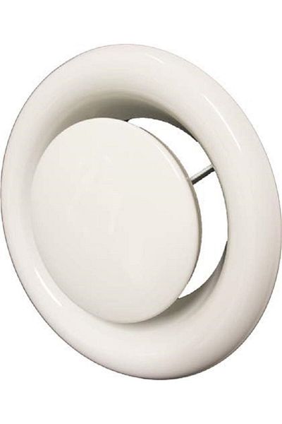 AFS 150 mm Metal Sailor Anemostat Suction Blowing Easy Installation with Leak Proof Gasket