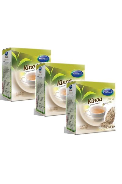 Mecitefendi 3 Pieces of Quinoa Form Tea - Filtered Bag 40 Pieces