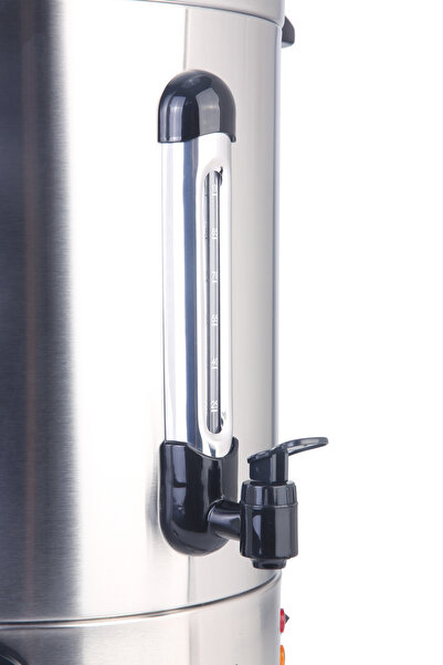 sonashi 6.8L Electric Water Boiler - Stainless Steel Double Layer Body with Water Tag