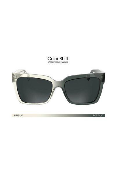 Calvin Klein Unisex Jeans - Ckj 24606s 006 54 Oval Transparent RectanGular SunGlasses