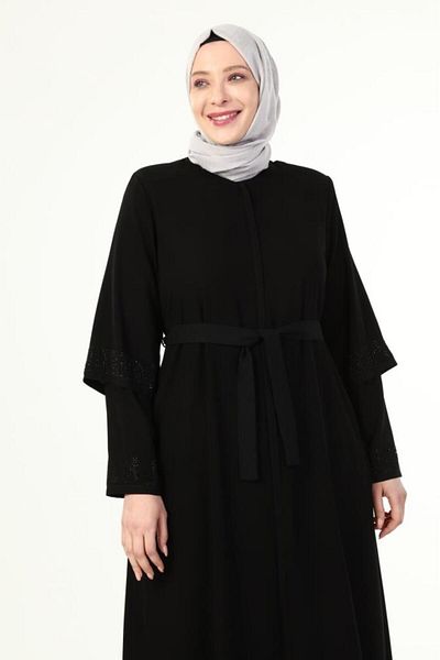 Jamila مقبض صيفي مرصع بالأحجار مقاس كبير