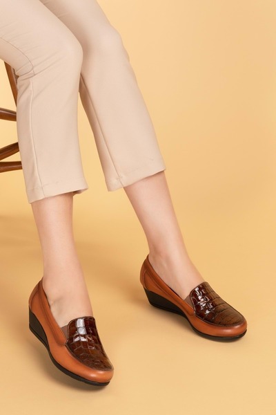 Gondol Kadın Kahverengi Ayakkabı