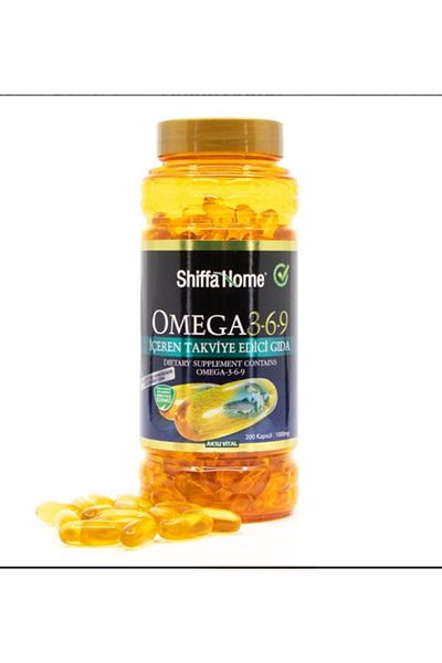 Shiffa Home Axu Vital Omega 3 6 9 200 Softgel