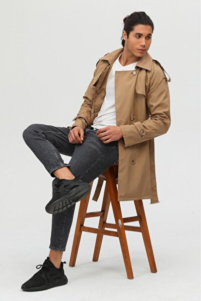 Jamila Regular Fit Erkek Trençkot
